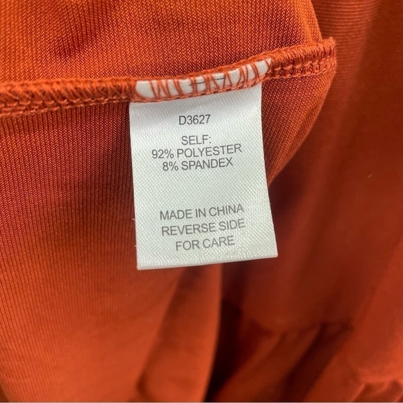 Alexia Admor Dress Women Small Brown Off The Shoulder Maxi Tiered Cocktail Party - Picture 12 of 16